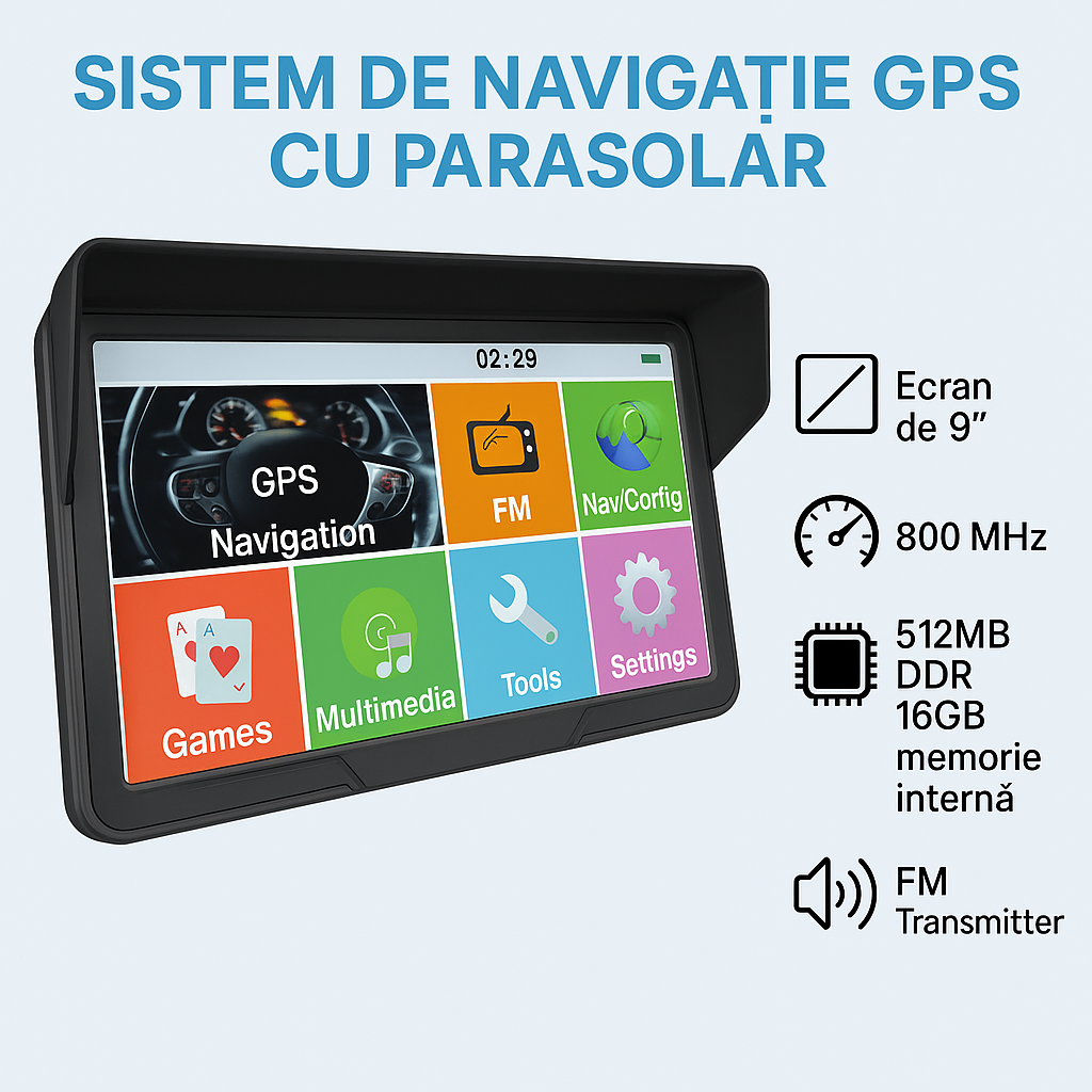GPSAuto - Navigator 9" Pro Drive
