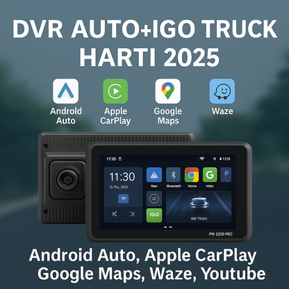 GPS PNI S932 PRO – iGO Primo, HERE  & Sygic Truck 2025