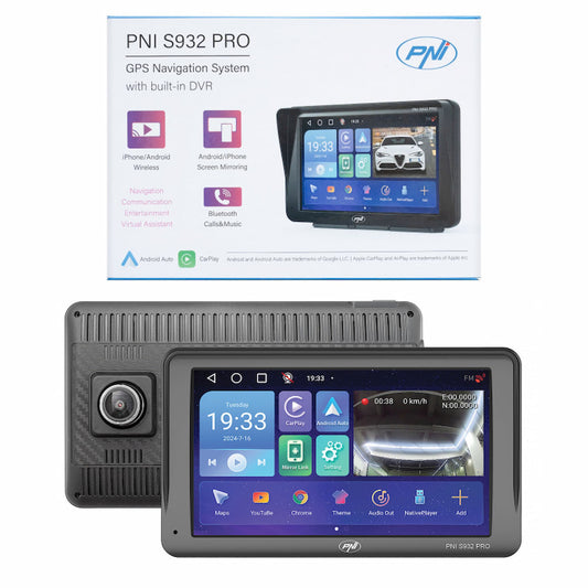GPS PNI S932 PRO – iGO Primo, HERE  & Sygic Truck 2025